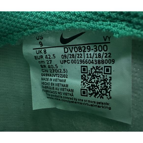 Nike Dunk High 'Stadium Green White' Men's Shoes DV0829-300 Size 9 NO BOX - Picture 11 of 11